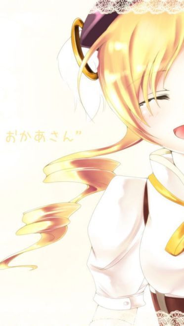 魔法少女小圆学姐巴麻美动漫桌面壁纸