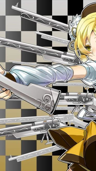 魔法少女小圆学姐巴麻美动漫桌面壁纸