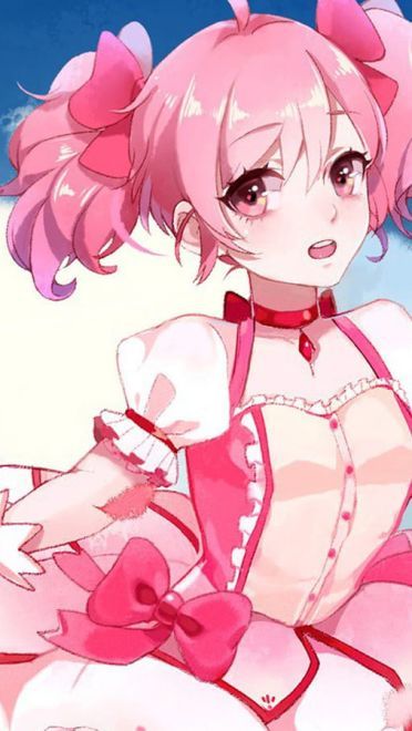 魔法少女小圆圆神鹿目圆香动漫桌面壁纸