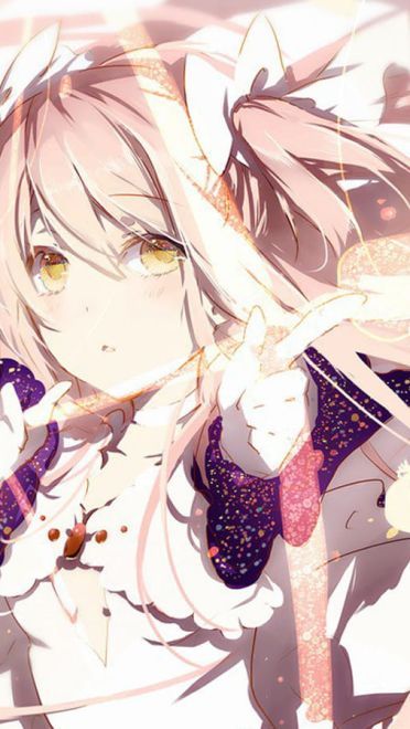 魔法少女小圆圆神鹿目圆香动漫桌面壁纸