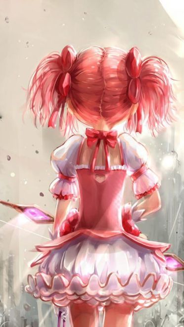 魔法少女小圆圆神鹿目圆香图动漫桌面壁纸第二辑