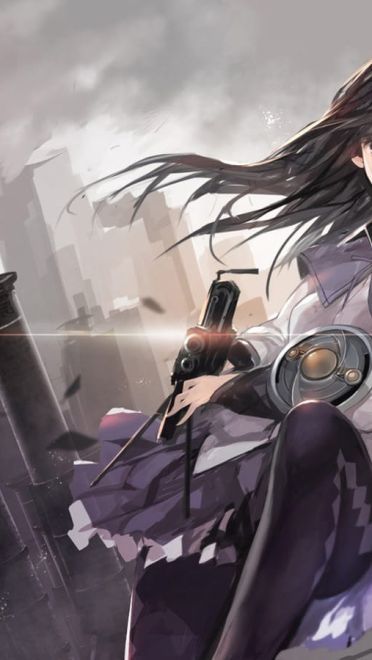 魔法少女小圆晓美焰动漫桌面壁纸