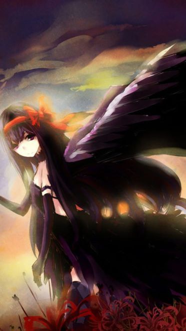 魔法少女小圆晓美焰动漫桌面壁纸