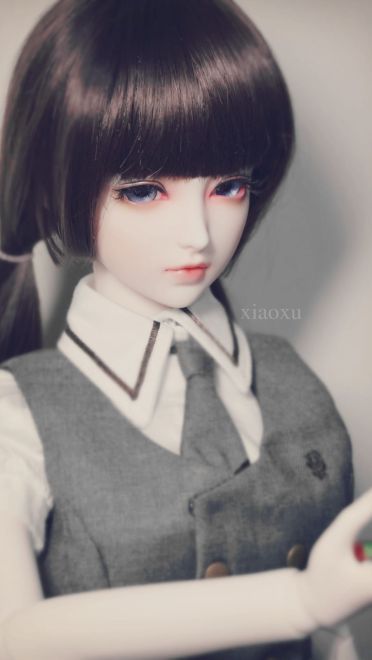 精致少女梦 BJD娃娃写真手机壁纸精选(1)