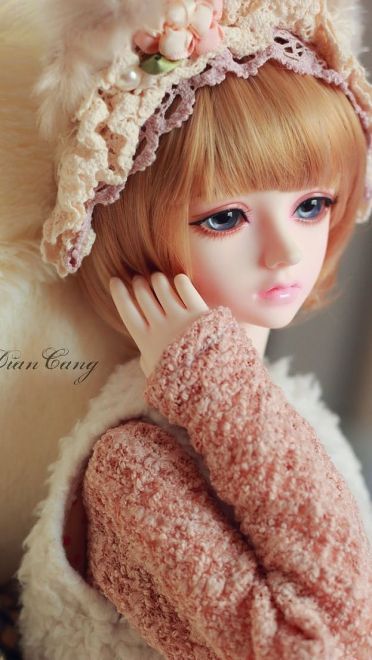 精致少女梦 BJD娃娃写真手机壁纸精选(1)