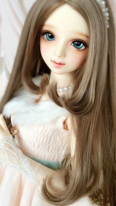 精致少女梦 BJD娃娃写真手机壁纸精选(1)