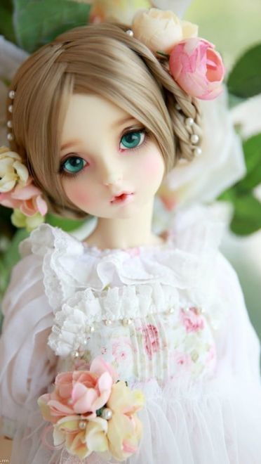 精致少女梦 BJD娃娃写真手机壁纸精选(1)