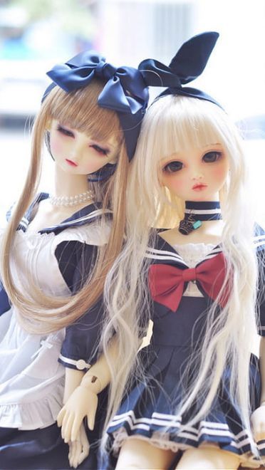 精致少女梦 BJD娃娃写真手机壁纸精选(1)