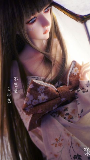 精致少女梦 BJD娃娃写真手机壁纸精选(1)