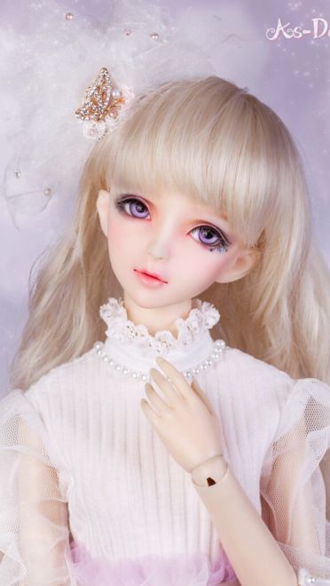 精致少女梦 BJD娃娃写真手机壁纸精选(1)