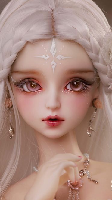 精致少女梦 BJD娃娃写真手机壁纸精选(1)