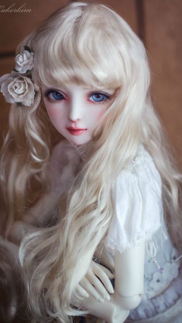 精致少女梦 BJD娃娃写真手机壁纸精选(1)