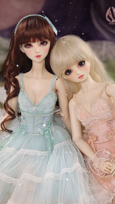 精致少女梦 BJD娃娃写真手机壁纸精选(1)