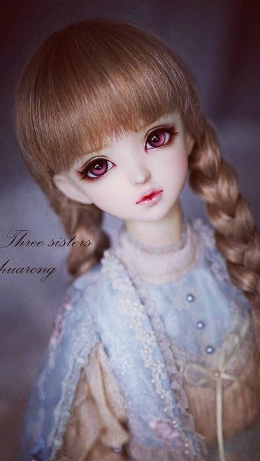 精致少女梦 BJD娃娃写真手机壁纸精选(1)