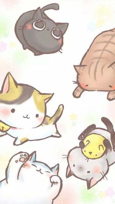 平铺系列 少女风手机壁纸集