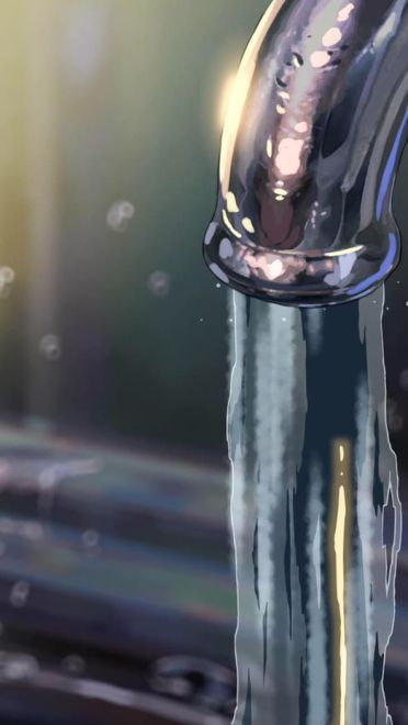 新海诚巨作《言叶之庭》绿色护眼电脑桌面壁纸第一辑