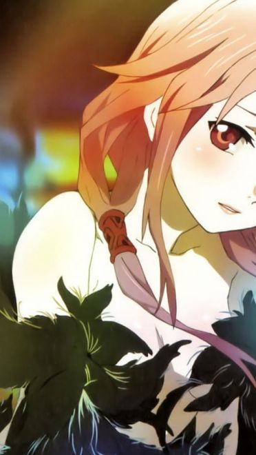 罪恶王冠 美丽少女蝶祈 动漫电脑壁纸下载