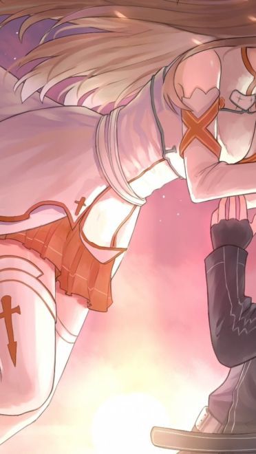 《刀剑神域》桐人亚丝娜CP电脑壁纸下载