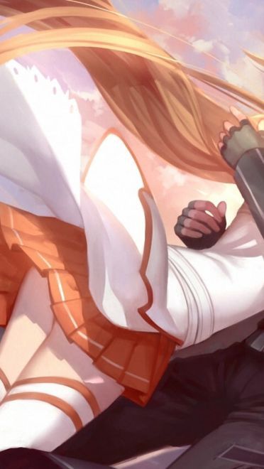 《刀剑神域》桐人亚丝娜CP电脑壁纸下载