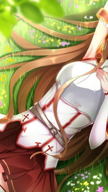 《刀剑神域》亚丝娜福利高清壁纸下载