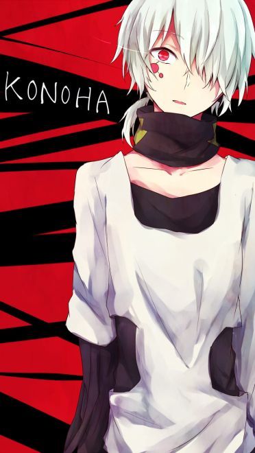 银白色男神 银发少年手机壁纸