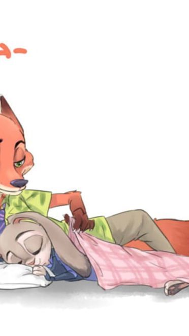 疯狂动物城 朱迪和尼克情侣款动漫壁纸