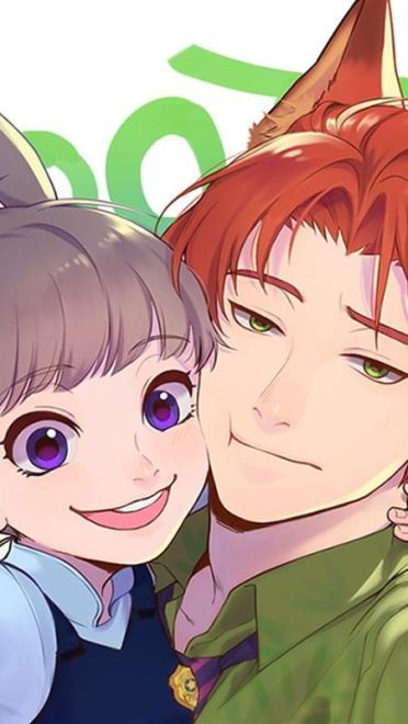 疯狂动物城 朱迪和尼克情侣款动漫壁纸