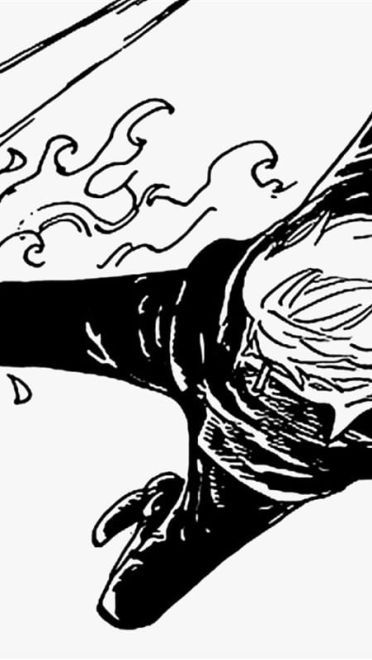 海贼王 黑白漫画风格高清电脑壁纸