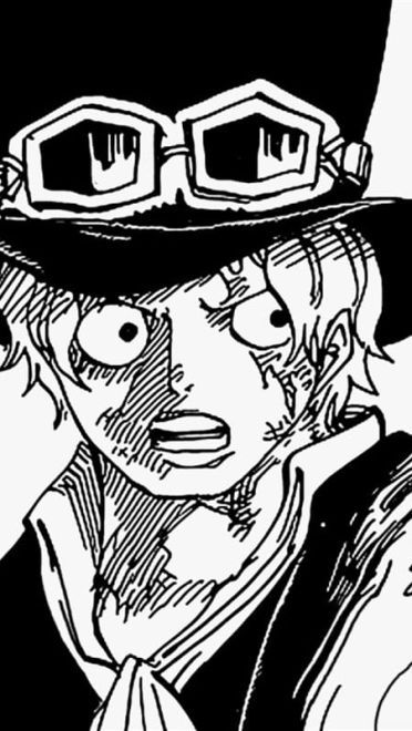 海贼王 黑白漫画风格高清电脑壁纸