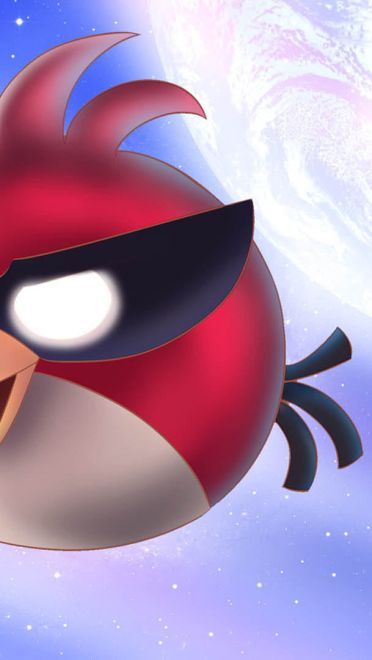 愤怒的小鸟 可爱小鸟精致电脑壁纸