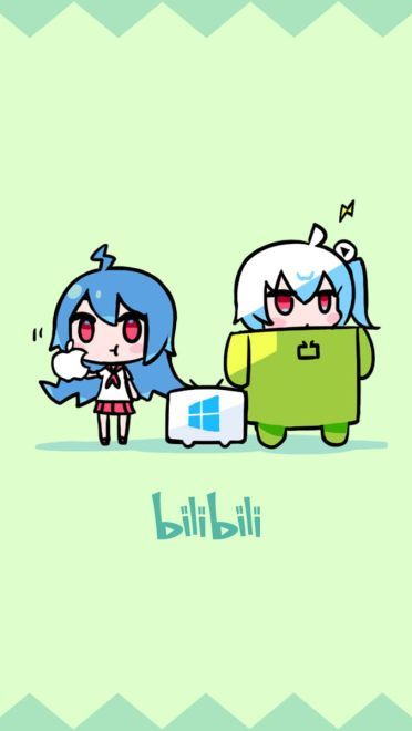 哔哩哔哩 bilibili娘电脑壁纸下载（一）
