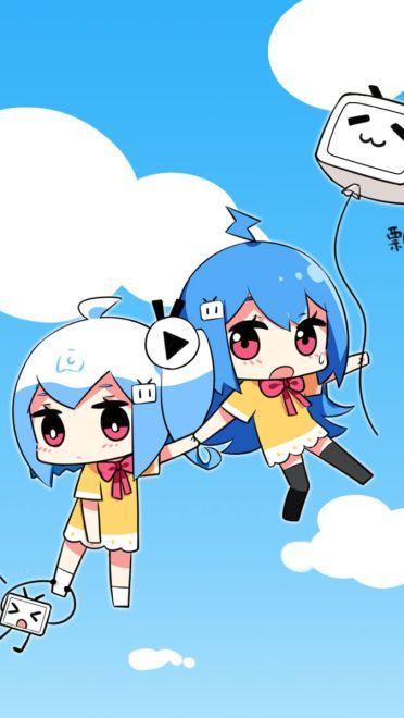 哔哩哔哩 bilibili娘电脑壁纸下载（一）