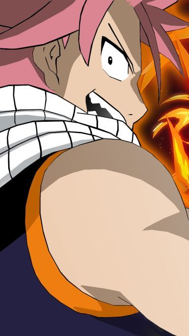 妖精的尾巴 Natsu 动漫电脑壁纸下载