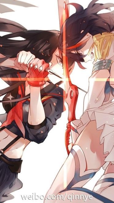 斩服少女 缠流子 同人绘制电脑壁纸