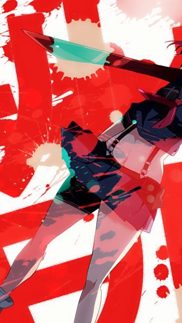 斩服少女 缠流子 同人绘制电脑壁纸