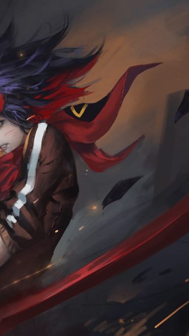 斩服少女 缠流子 同人绘制电脑壁纸