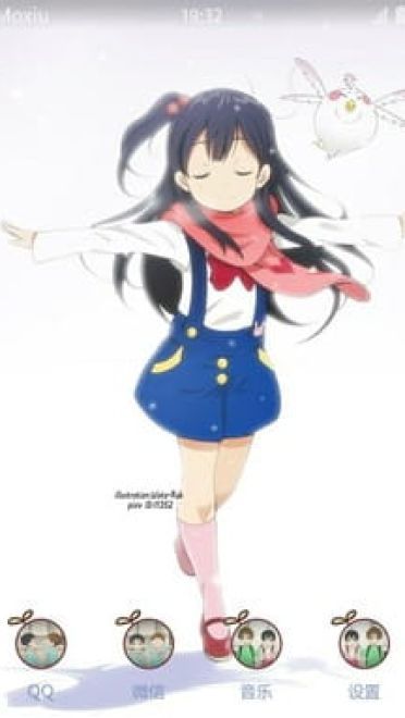 玉子市场 北白川玉子&馅子 安卓手机主题下载