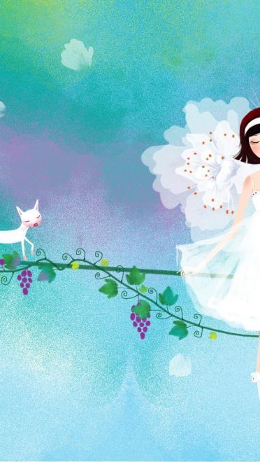 画儿晴天绘画本 电脑壁纸下载