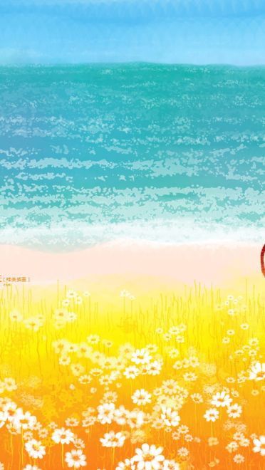 画儿晴天绘画本 电脑壁纸下载