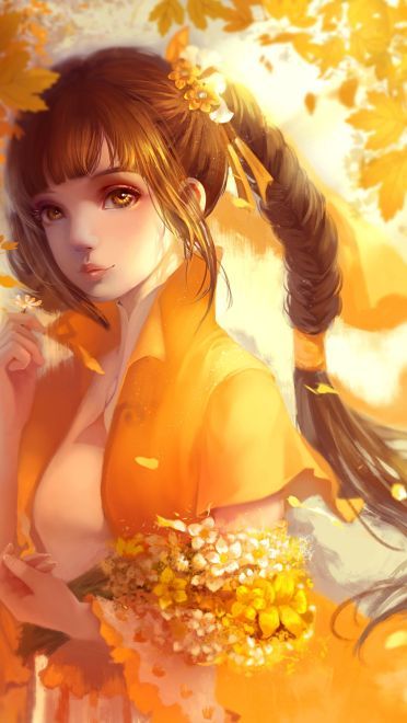 古韵之美 唯美古装少女手机壁纸