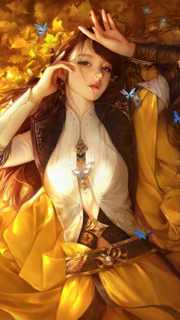 古韵之美 唯美古装少女手机壁纸