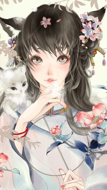 古韵之美 唯美古装少女手机壁纸