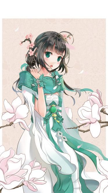 古韵之美 唯美古装少女手机壁纸