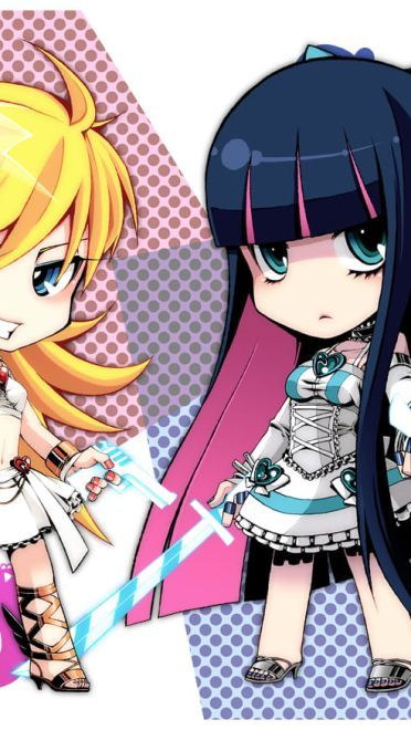 堕天吊带袜天使 插画同人电脑桌面壁纸