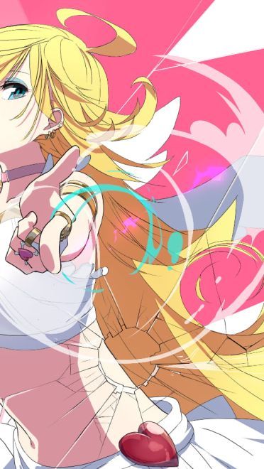 堕天吊带袜天使 插画同人电脑桌面壁纸