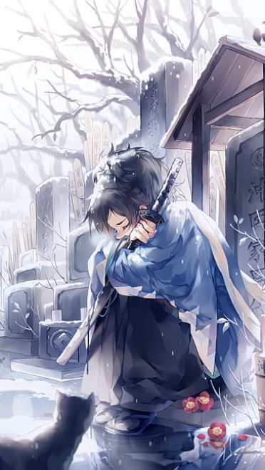 刀剑乱舞大和守安定 手机壁纸图集