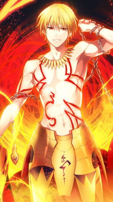 Fate/grand order 英雄王吉尔伽美什 动漫手机壁纸下载