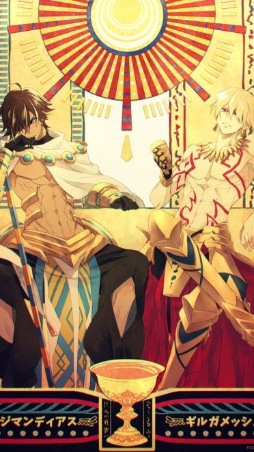 Fate/grand order 英雄王吉尔伽美什 动漫手机壁纸下载