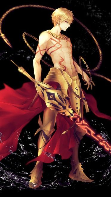 Fate/grand order 英雄王吉尔伽美什 动漫手机壁纸下载