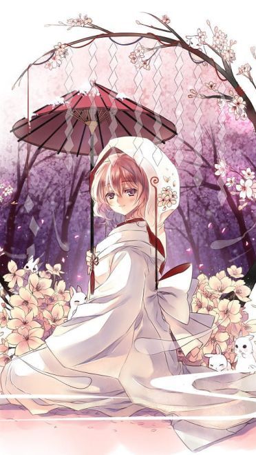 纯洁无暇 白无垢 动漫手机壁纸下载